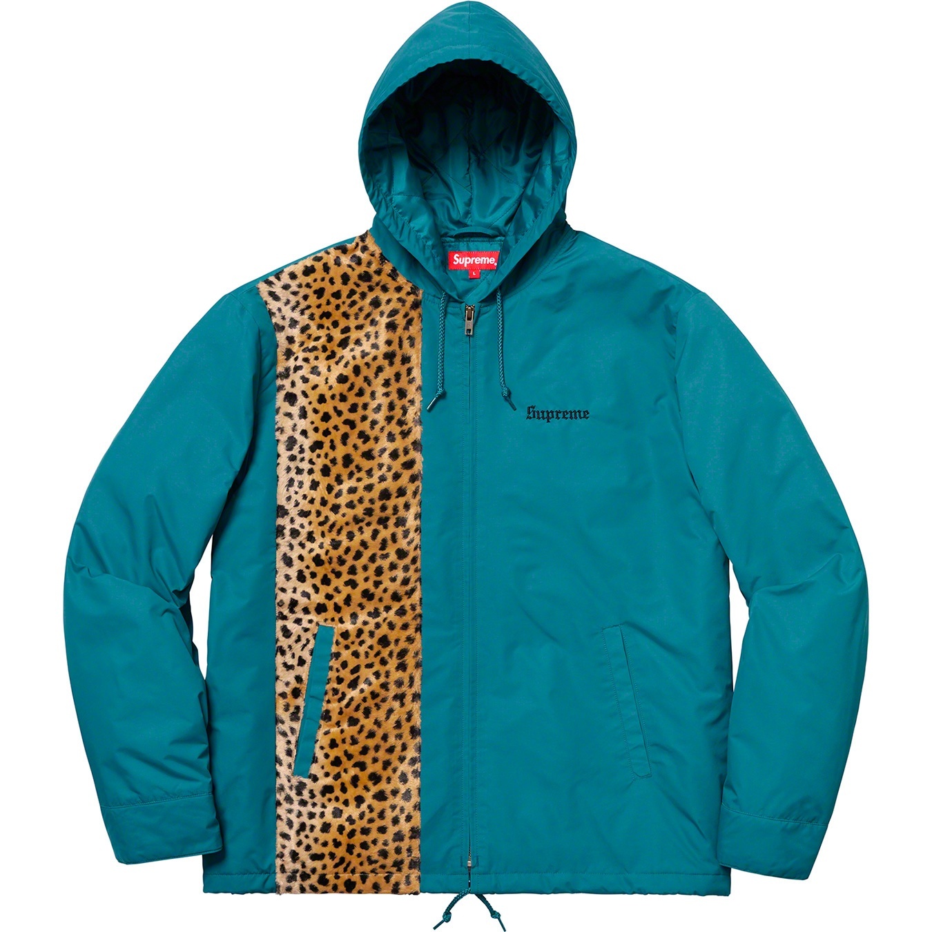 Cheetah Hooded Station Jacket view 10